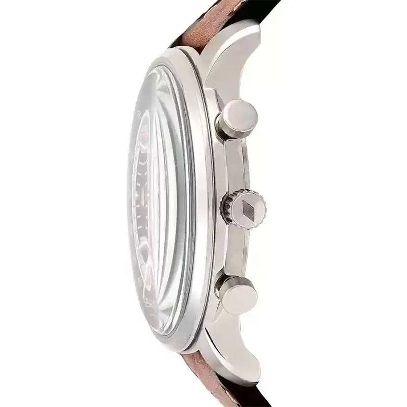 Fossil Goodwin Chronograph Light Brown Leather Men's Watch- FS5414